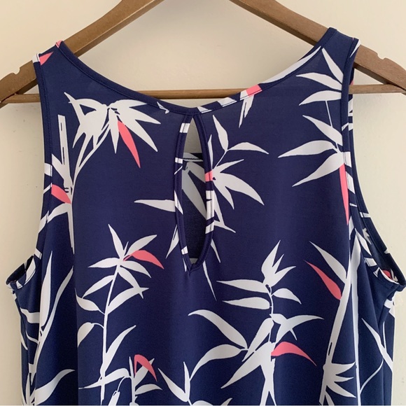 Tori Richard Bamboo Print A Line Dress - Picture 4 of 8